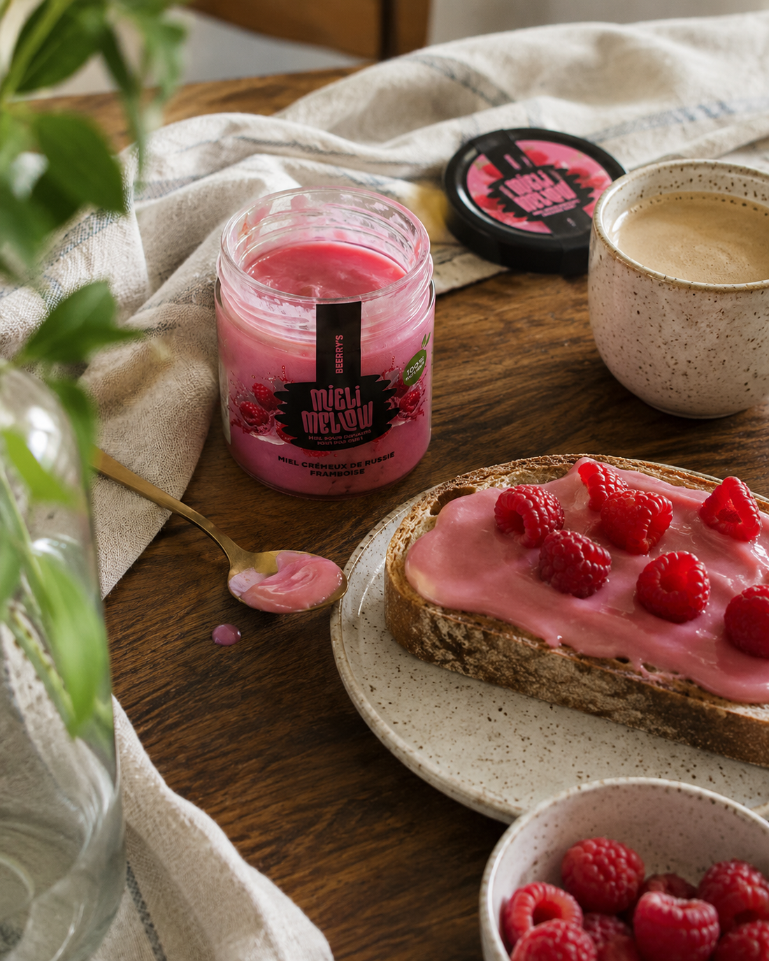 Toast au miel Berry's Mieli Mellow