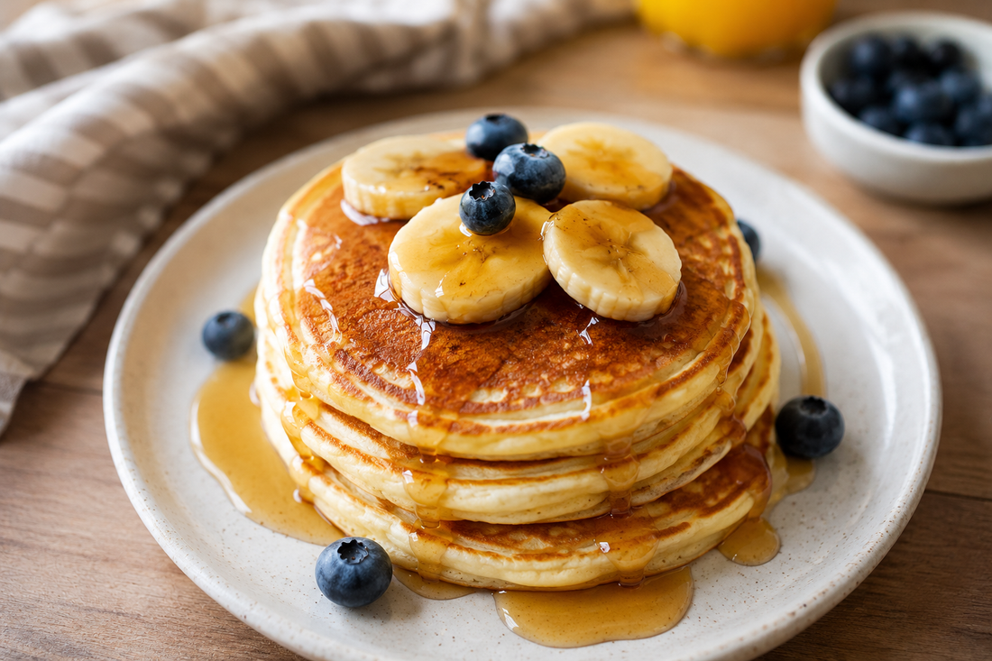 Pancakes moelleux au miel