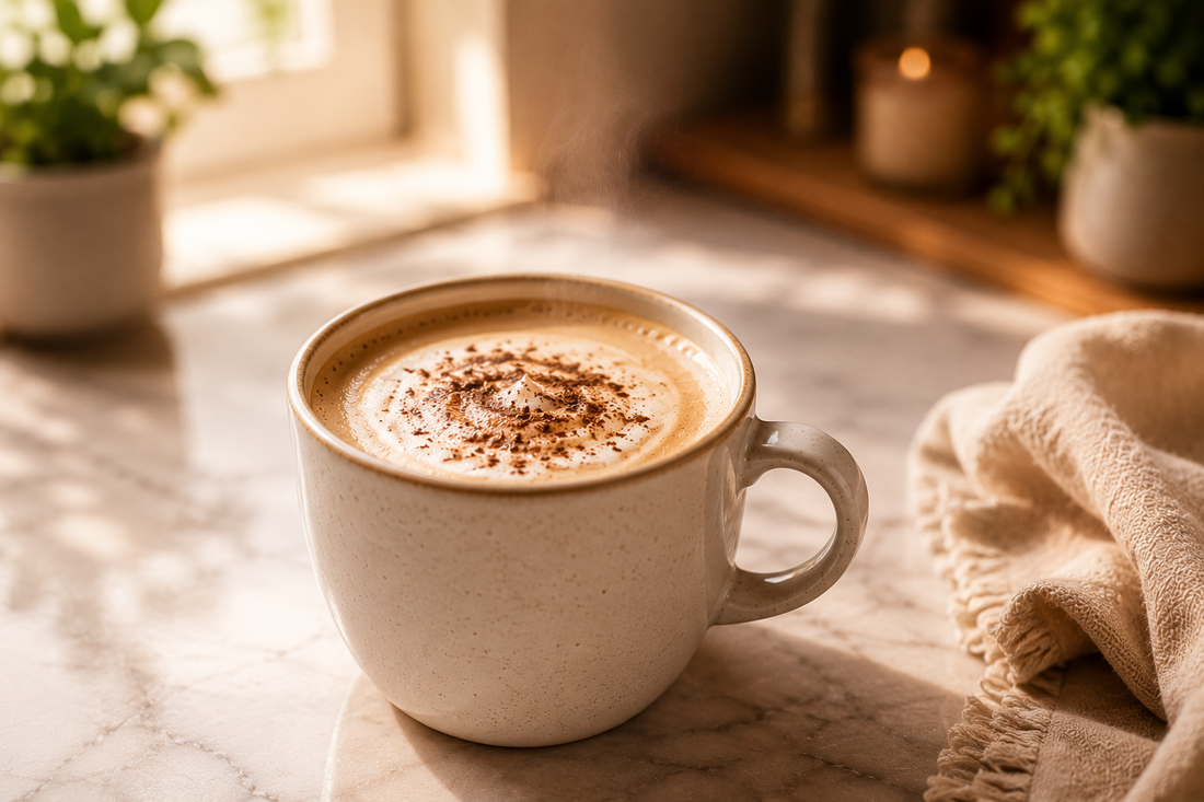 Latte Chaud au Miel